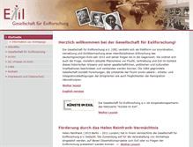 Tablet Screenshot of exilforschung.de
